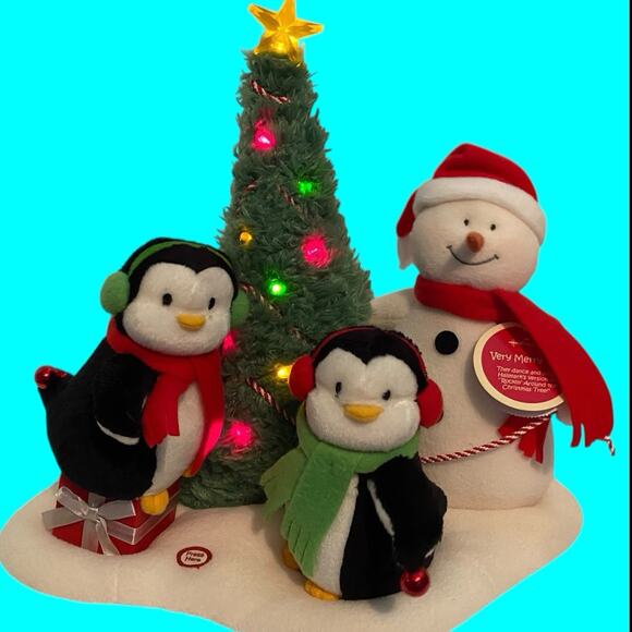 Hallmark Very Merry Trio 2006 Jingle Pals Dance Sing Rock Around Christmas Tree - Picture 1 of 16